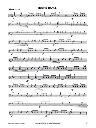 21 Solos for Snare Drum - Gert Bomhof - Partition - Caisse-claire